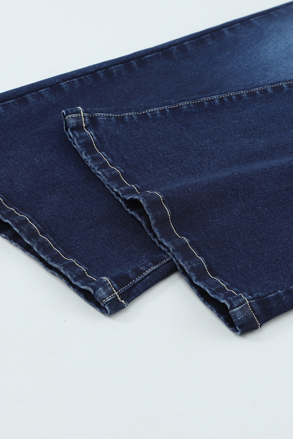plus size mid-rise waist flare jeans