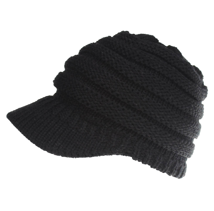 women ponytail beanies autumn winter hats female soft knitting caps warm ladies skullies