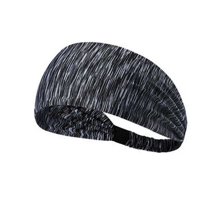 men women sweat sweatband headband yoga gym running stretch sports head band random color