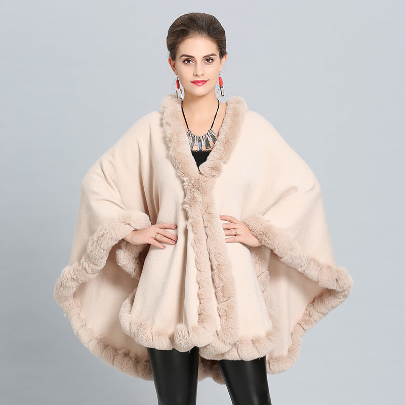 new knitted scarf shawl cape