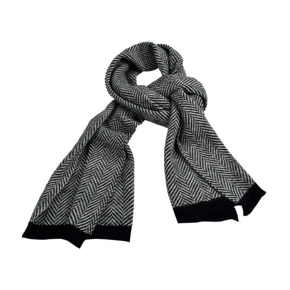 women's classic retro plaid scarf thickened