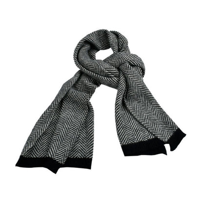 Women's Classic Retro Plaid Scarf Thickened