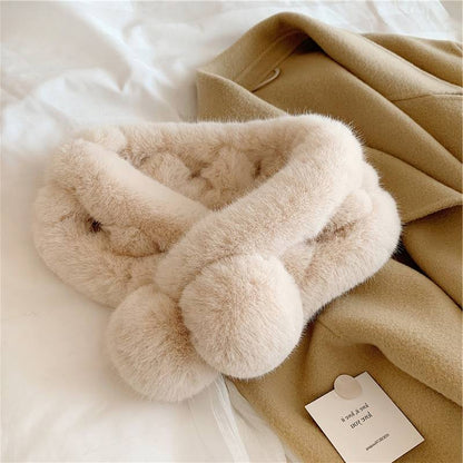 Women's Winter Plush Fashion Scarf