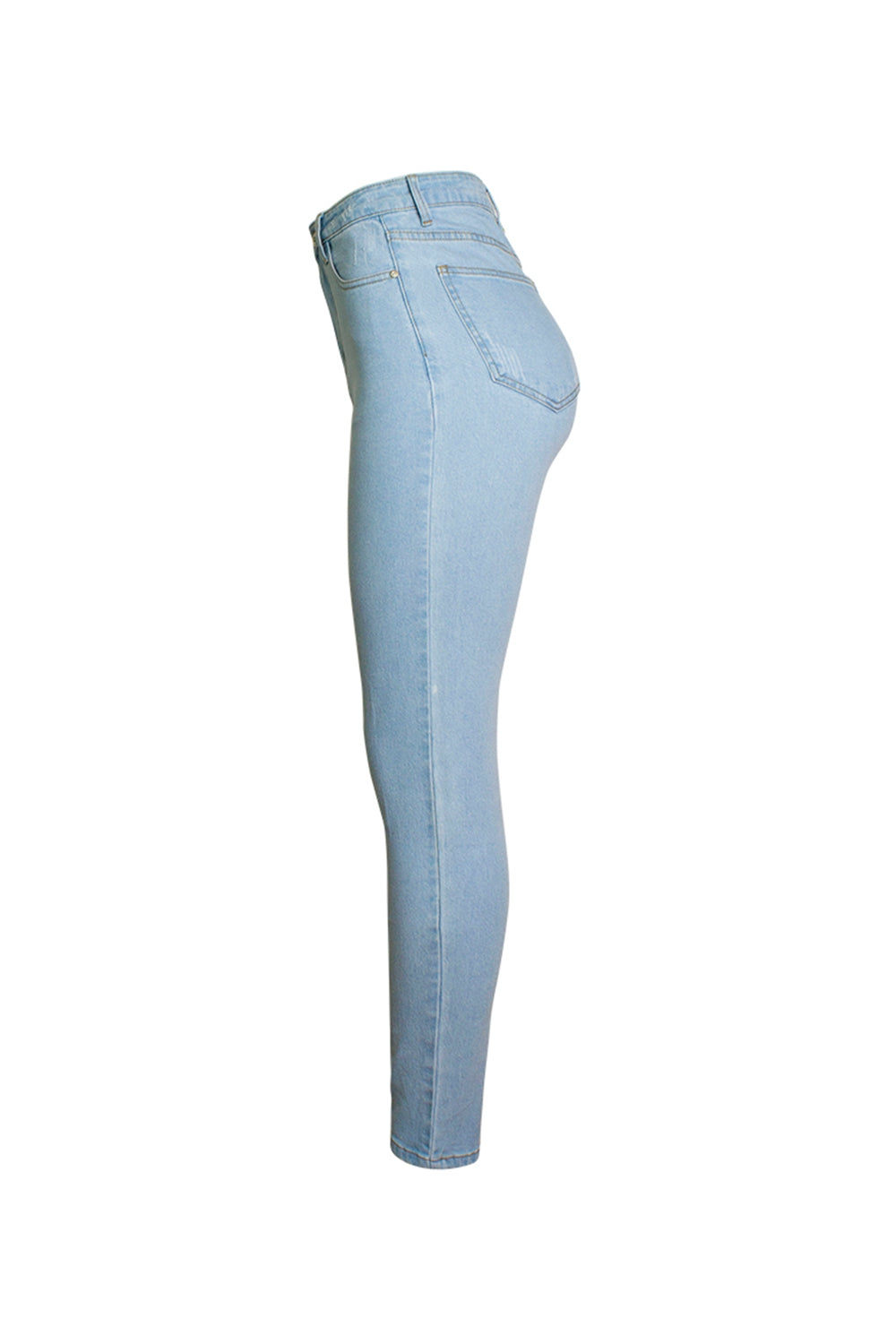 full size love life high waist jeans with pockets