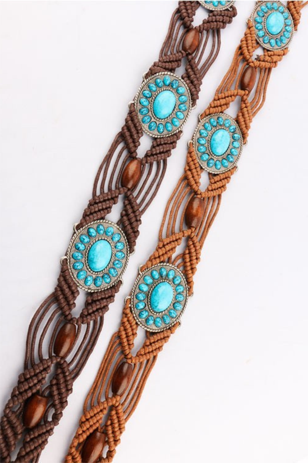 bohemian braid belt