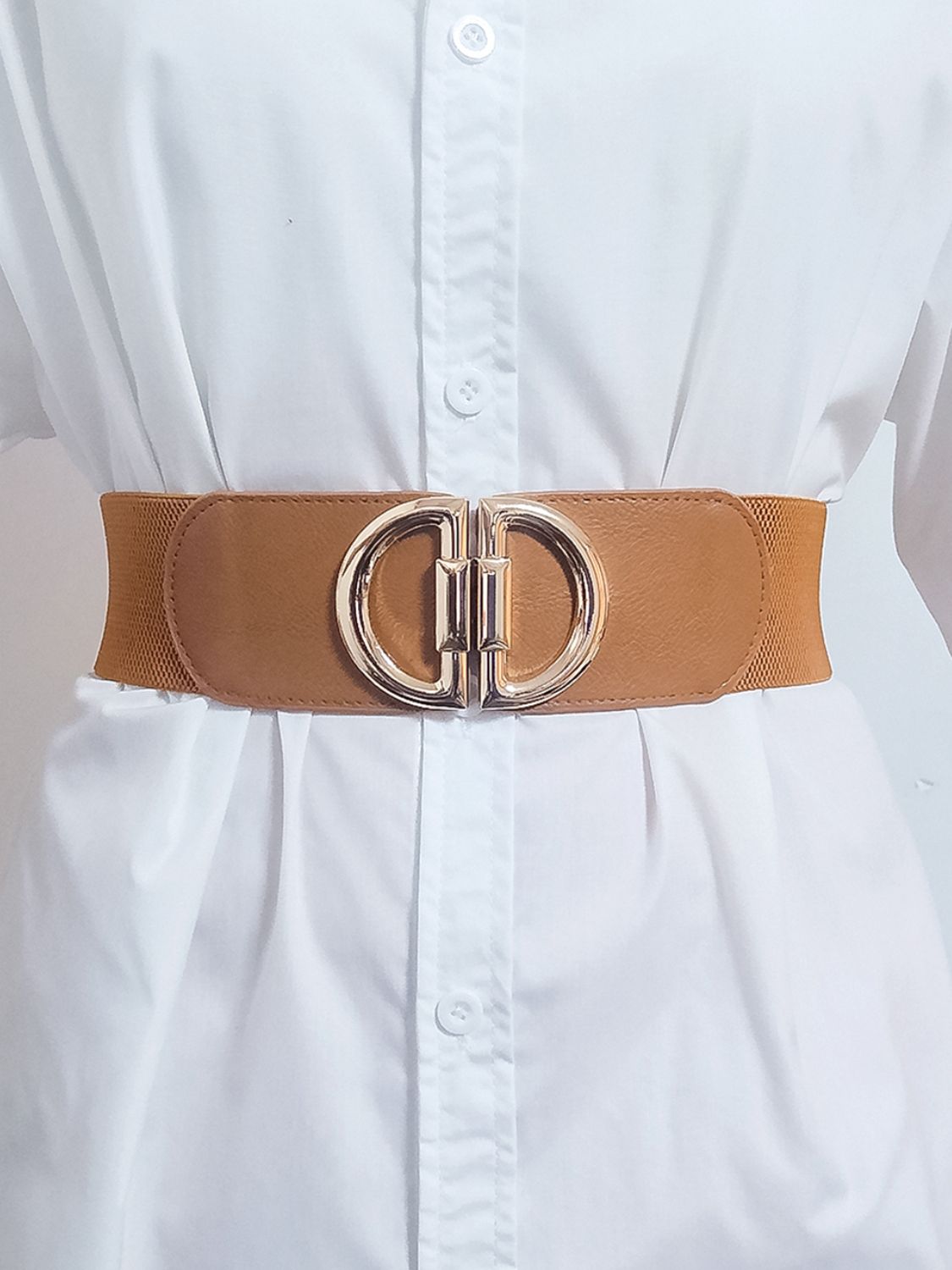 d buckle elastic belt