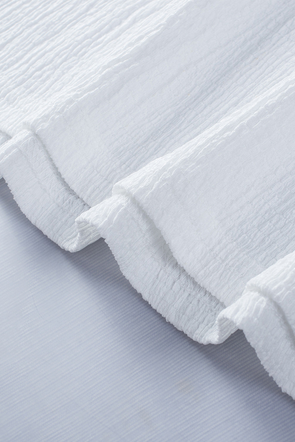 ruffled one-shoulder tank