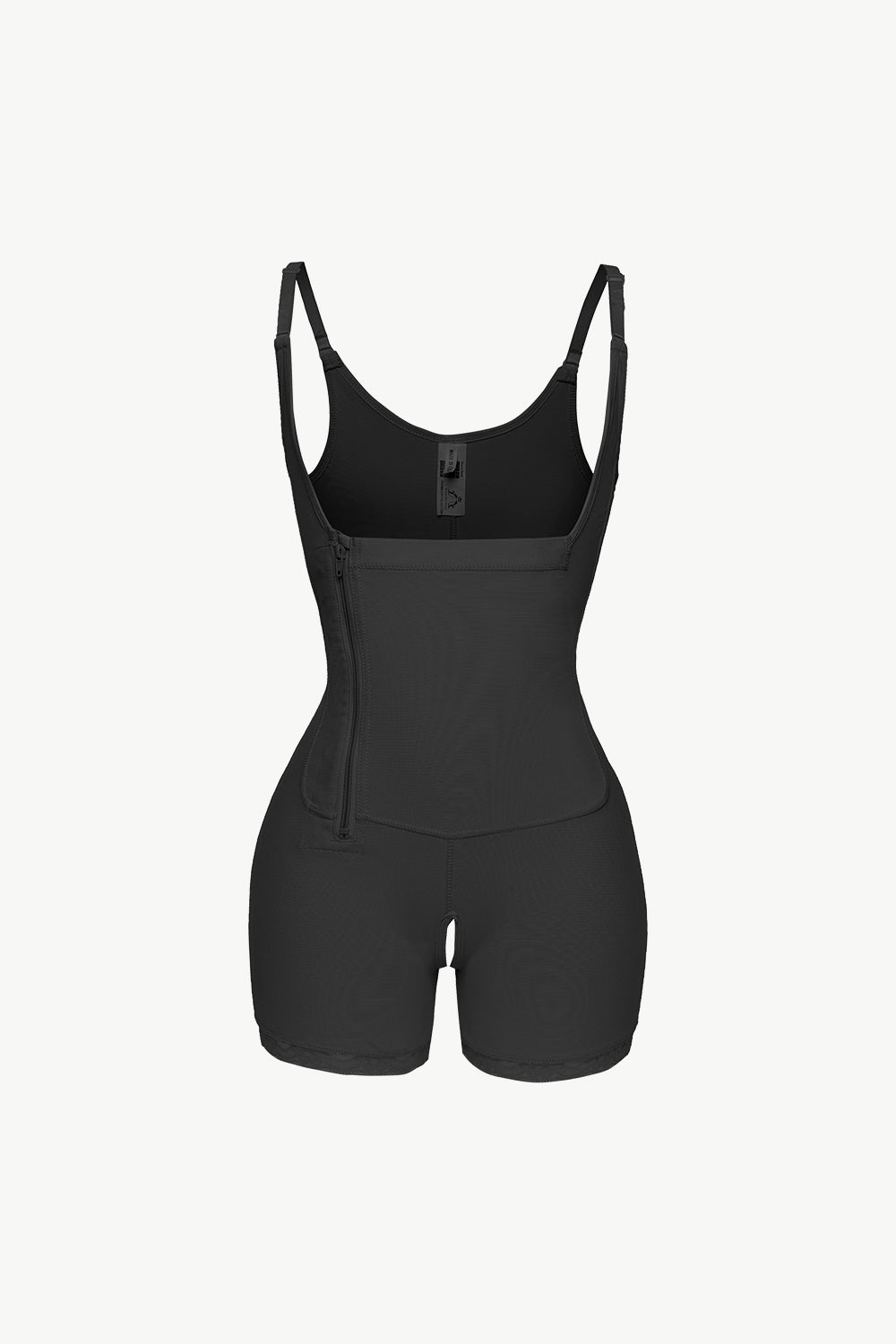 full size side zipper under-bust shaping bodysuit