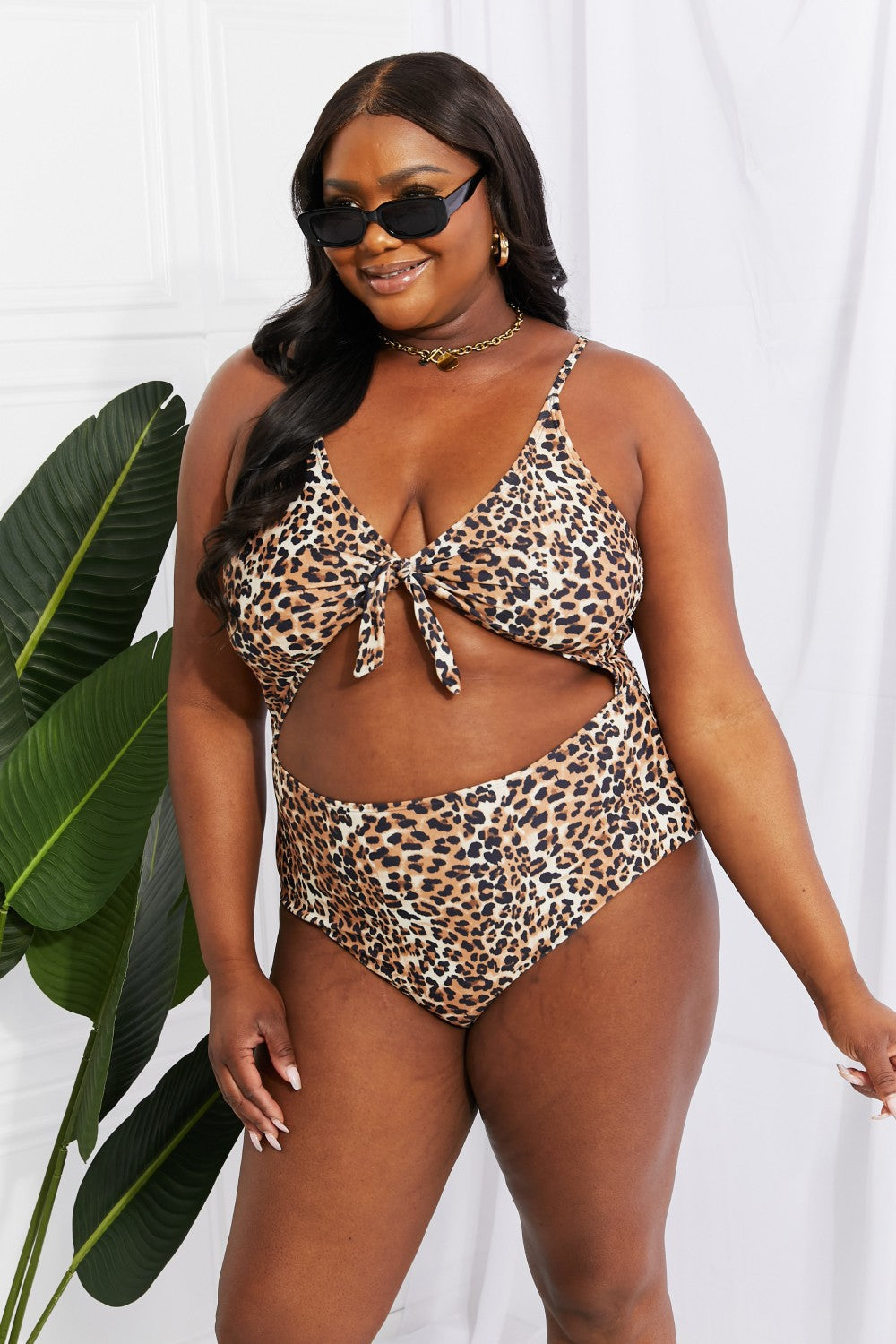 marina west swim lost at sea cutout one-piece swimsuit