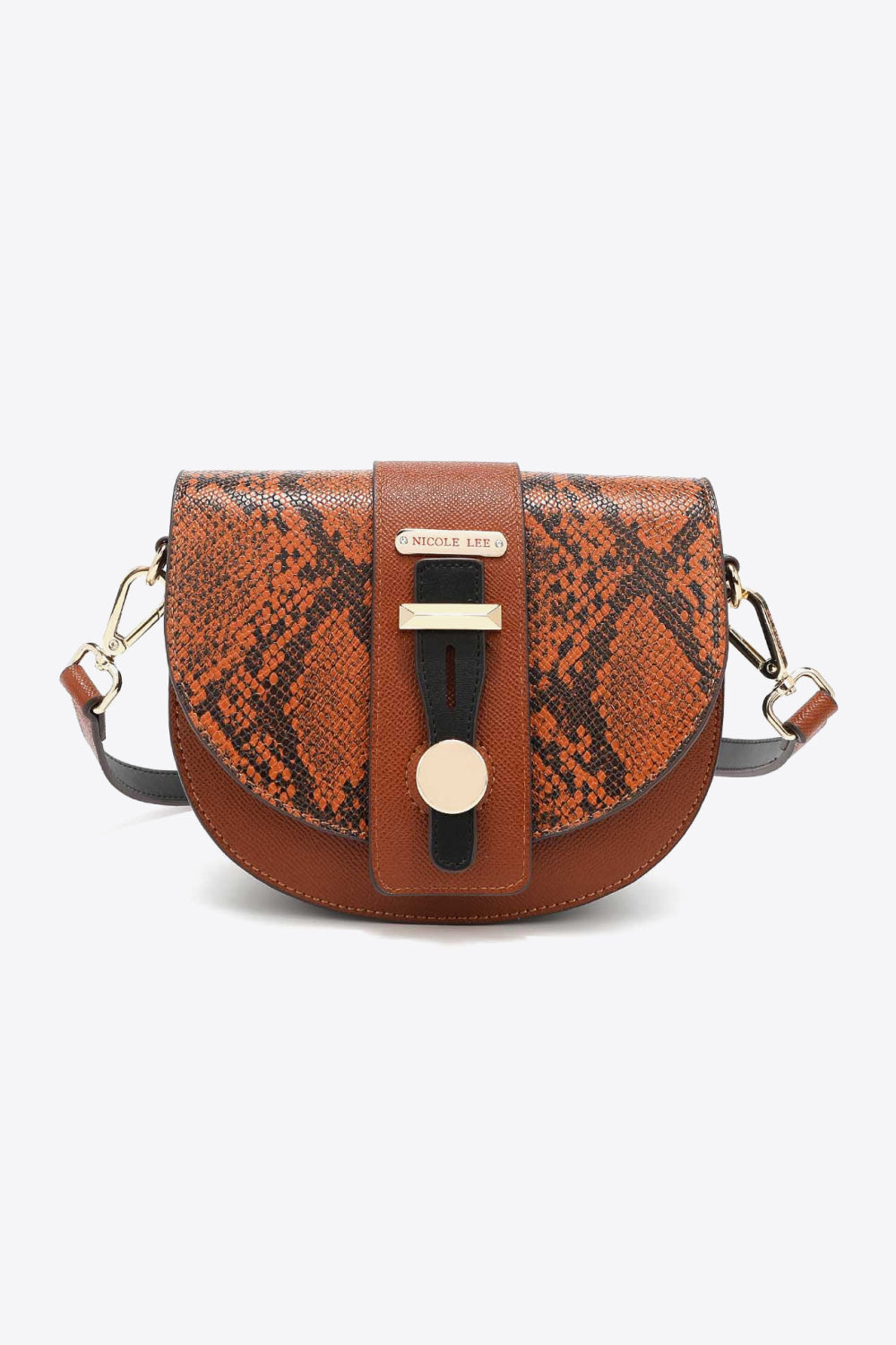 nicole lee usa python 3-piece bag set