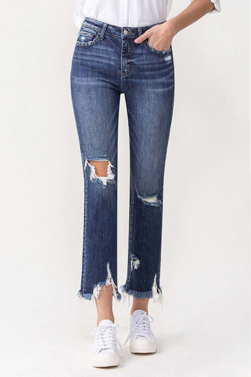 lovervet jackie full size high rise crop straight leg jeans