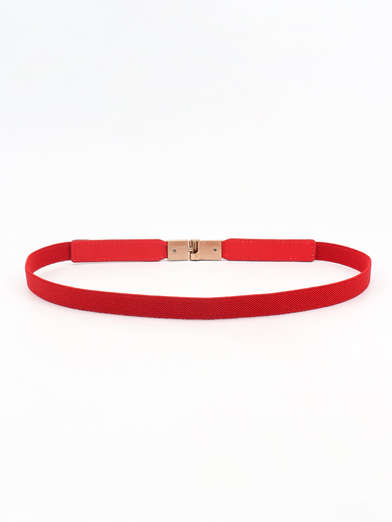 pu elastic skinny belt