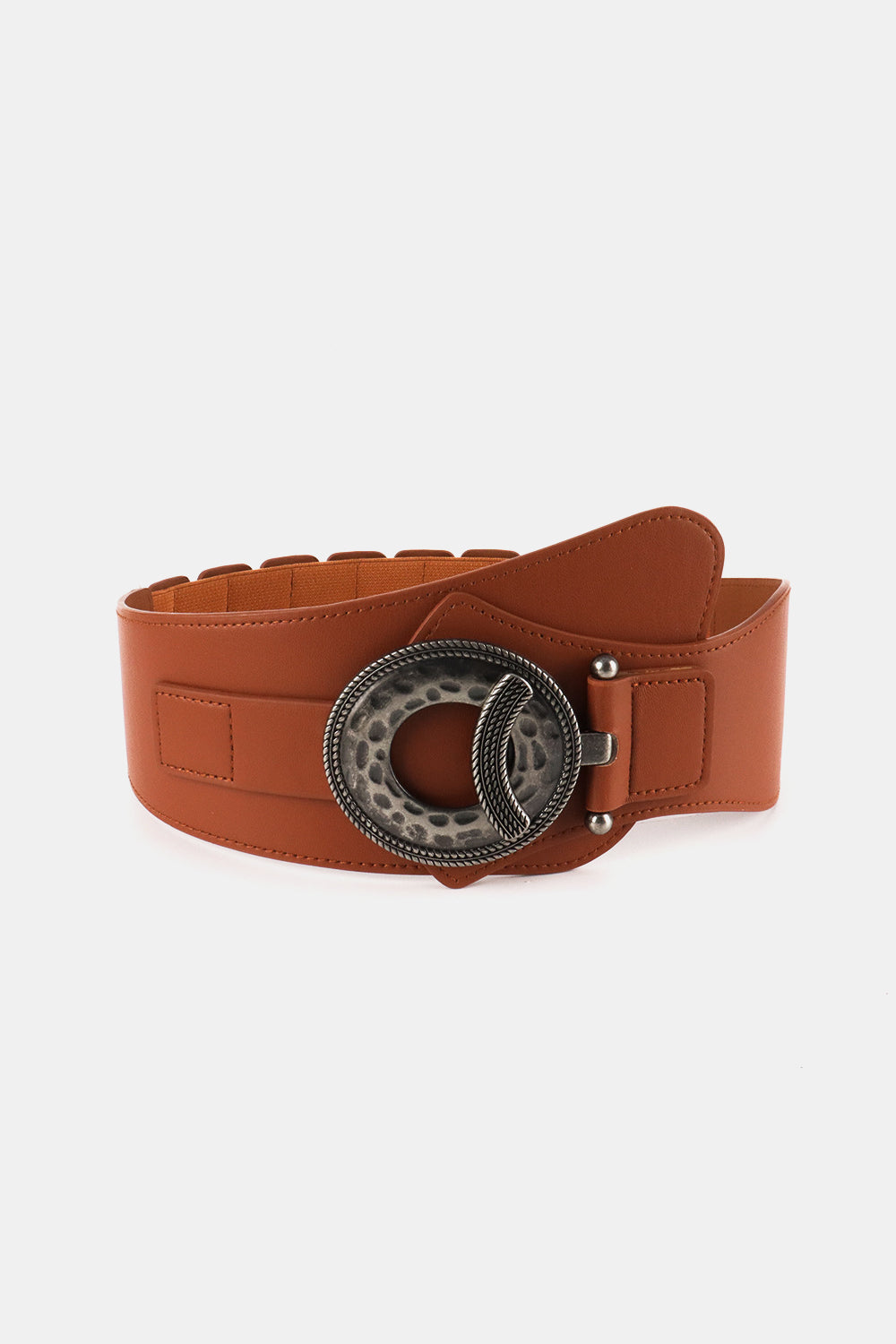 retro elastic wide belt