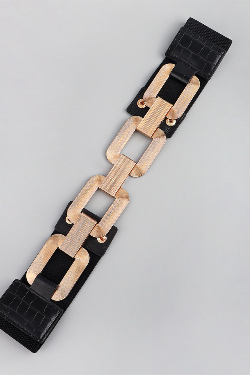 fashion geometric elastic belt