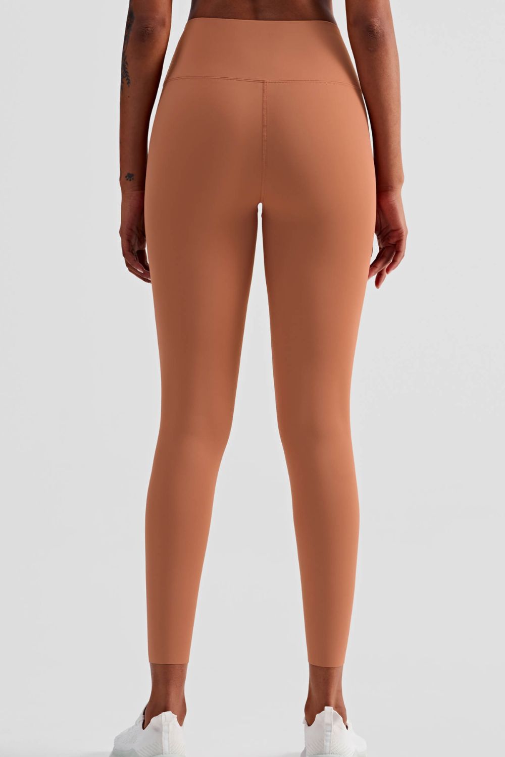 ankle-length high-rise yoga leggings