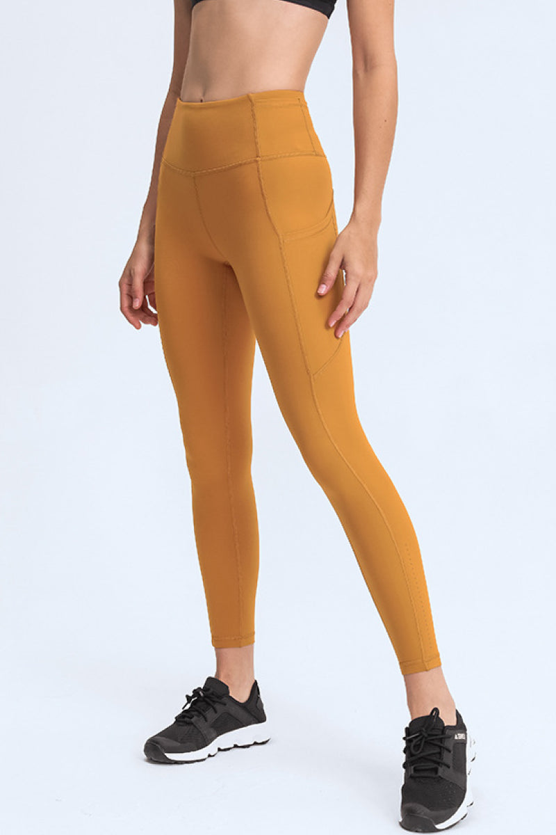 thigh pocket active leggings