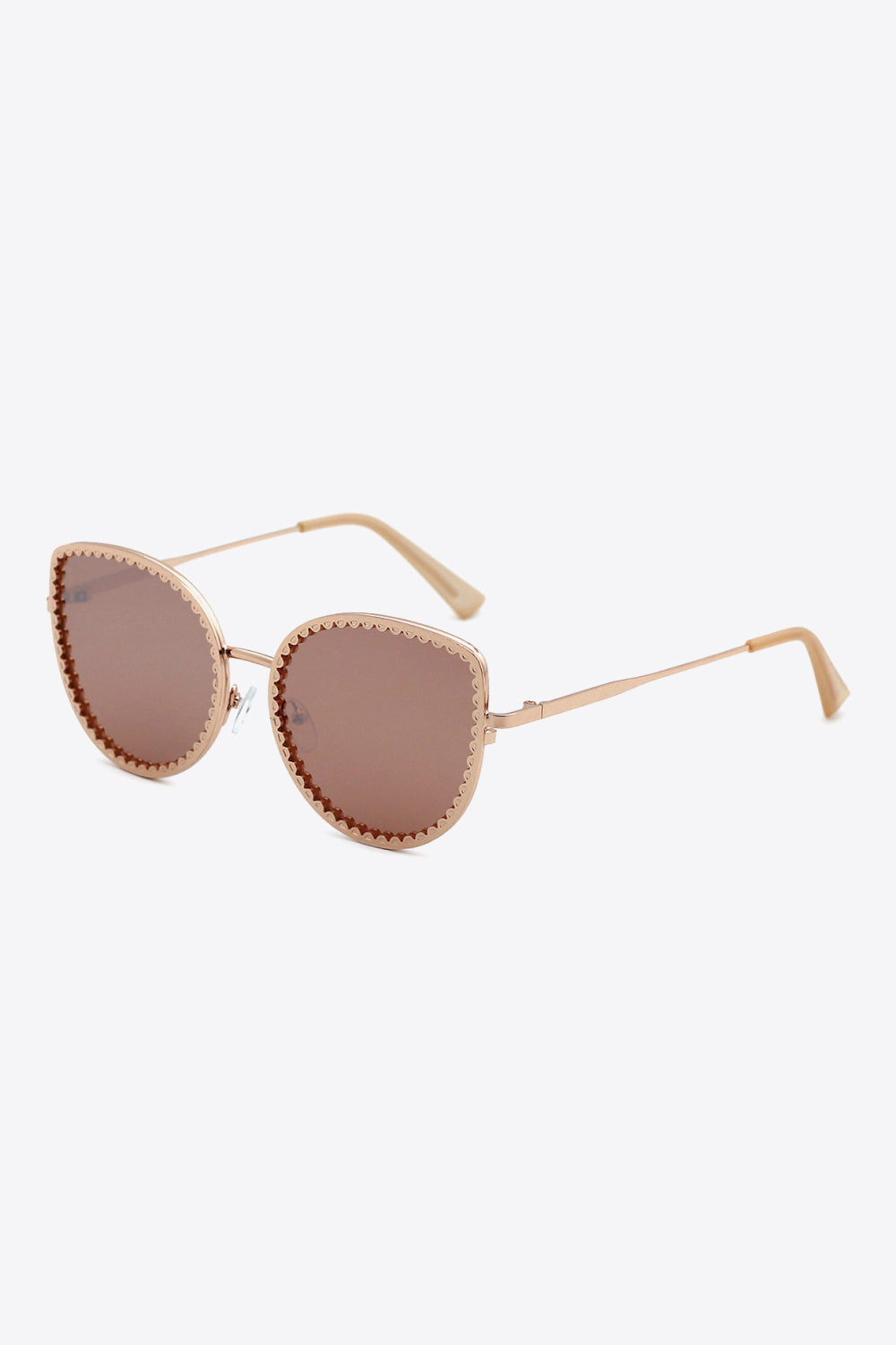 full rim metal frame sunglasses