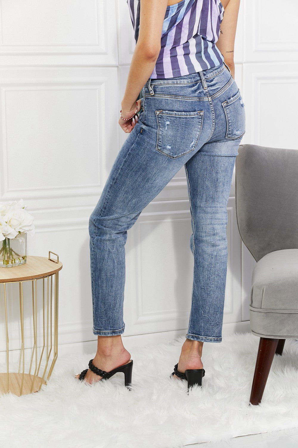 kancan full size amara high rise slim straight jeans
