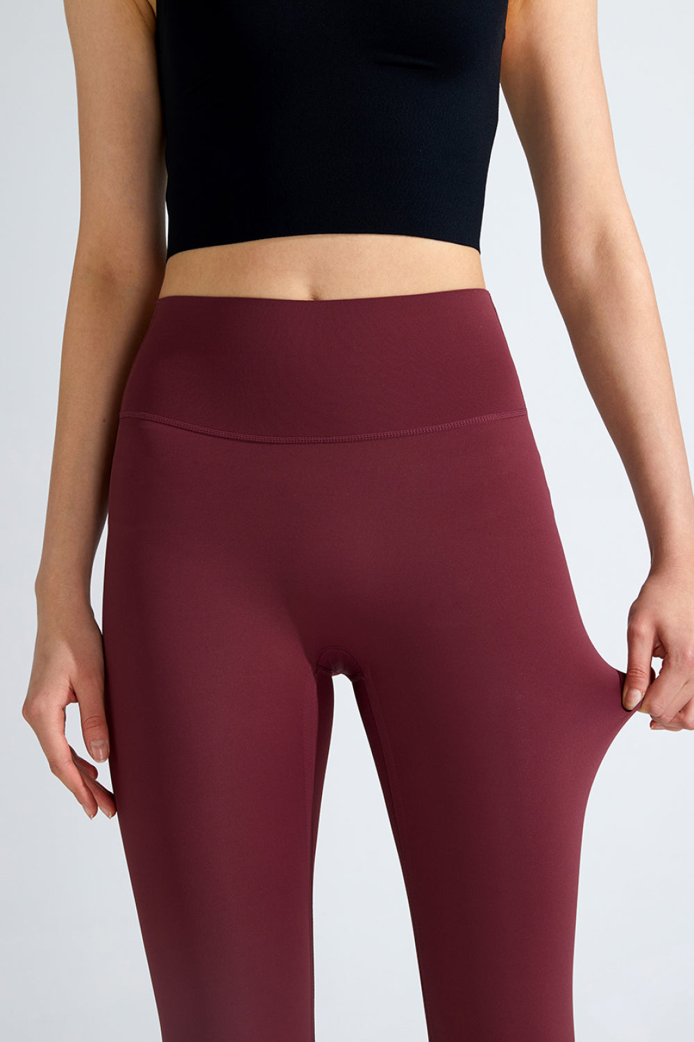 high waist breathable sports leggings