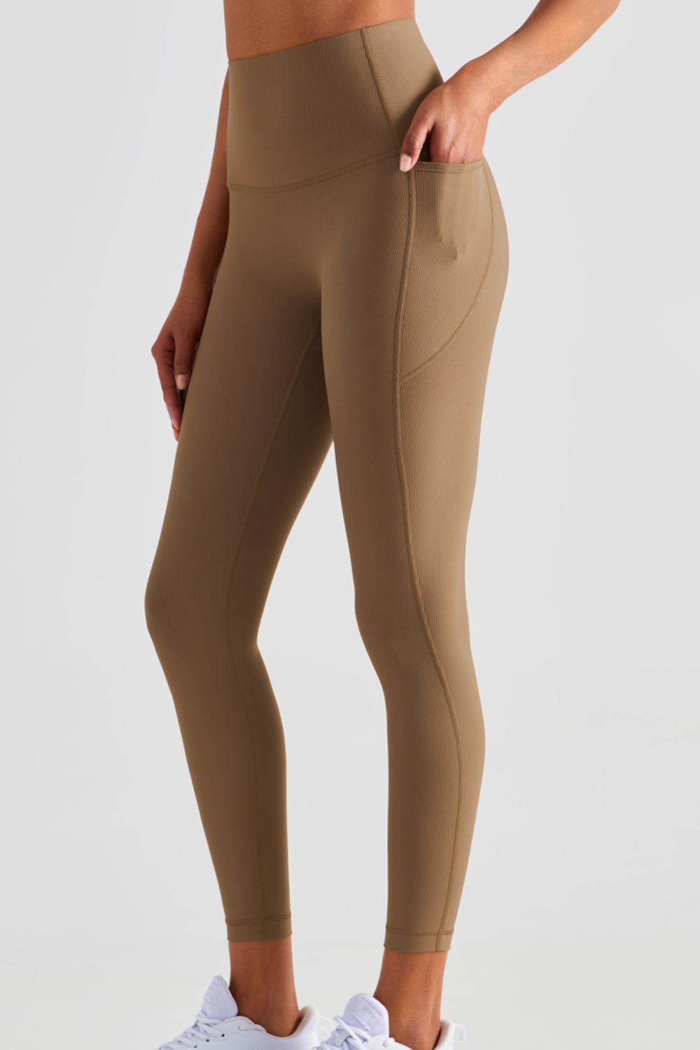 soft and breathable high-waisted yoga leggings