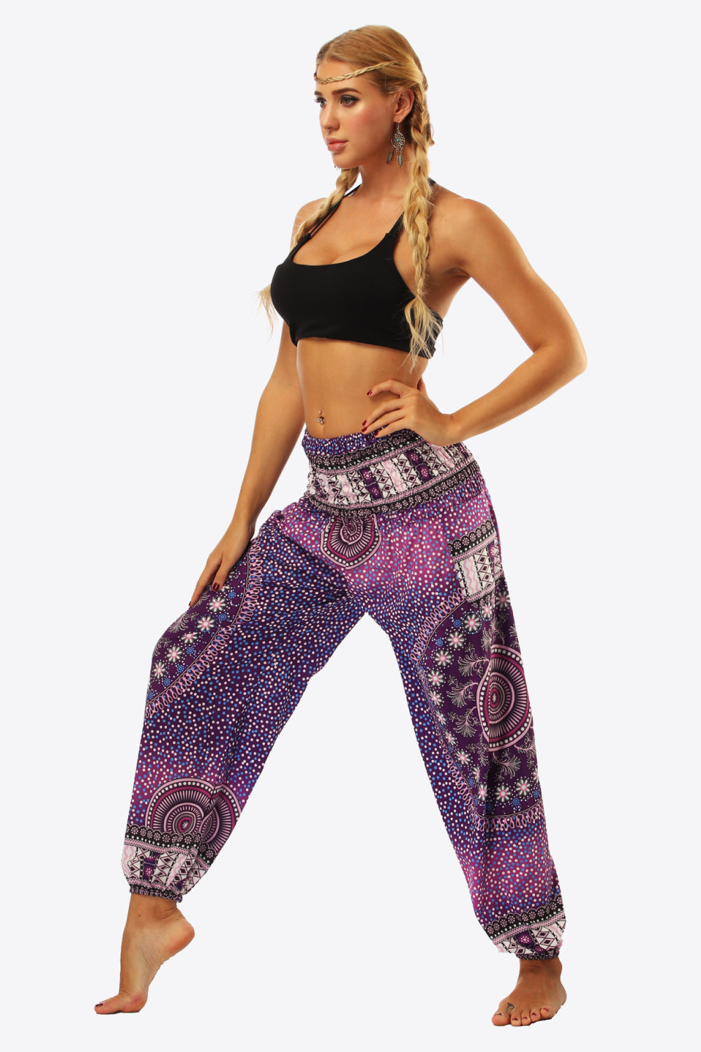 bohemian pocket pants