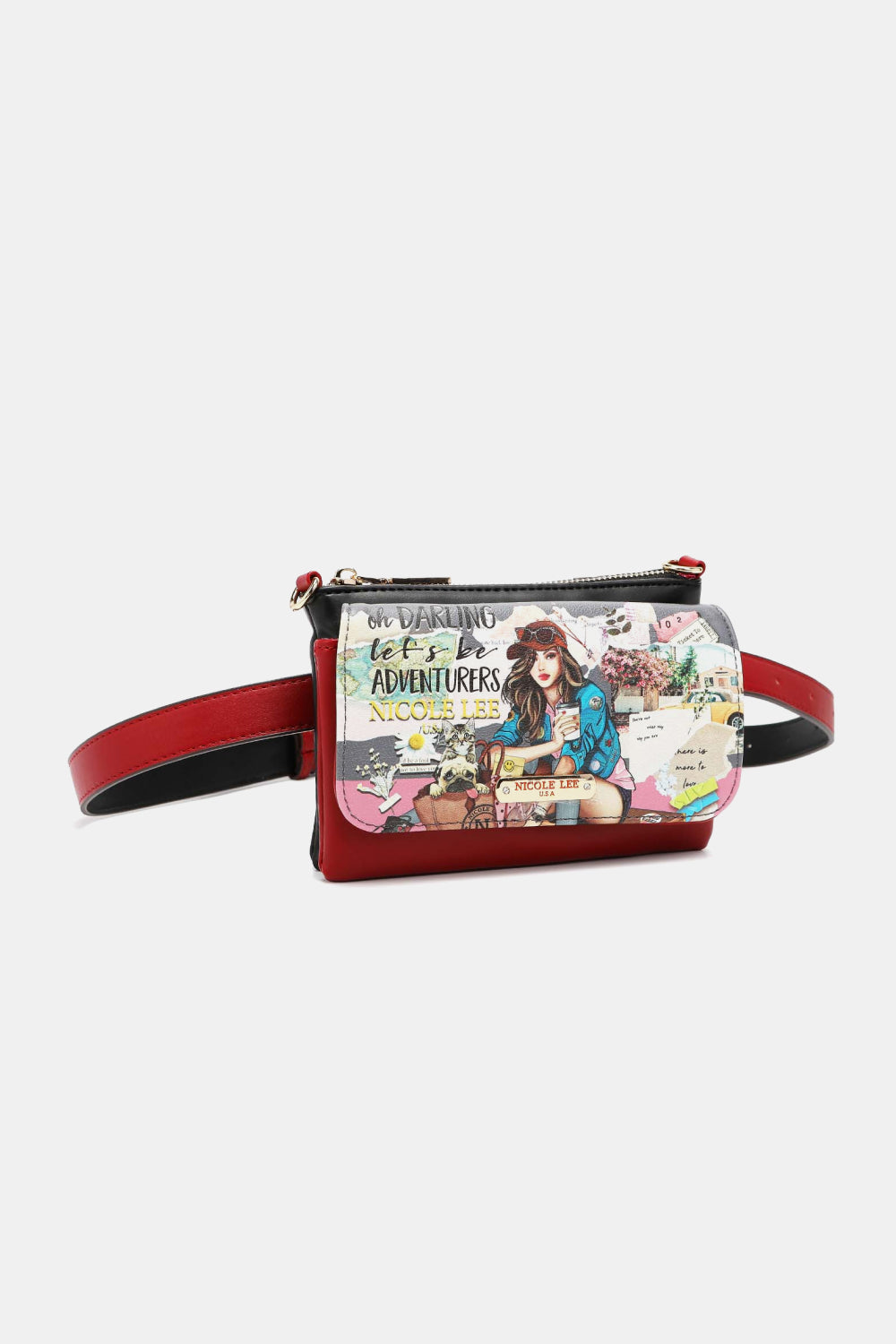 nicole lee usa small fanny pack