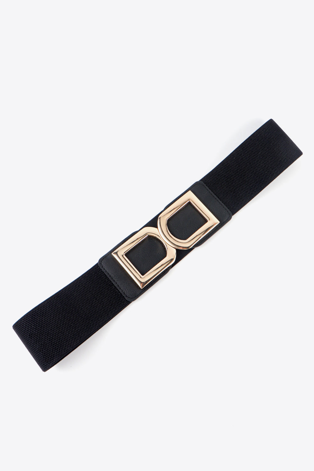 double d buckle pu belt