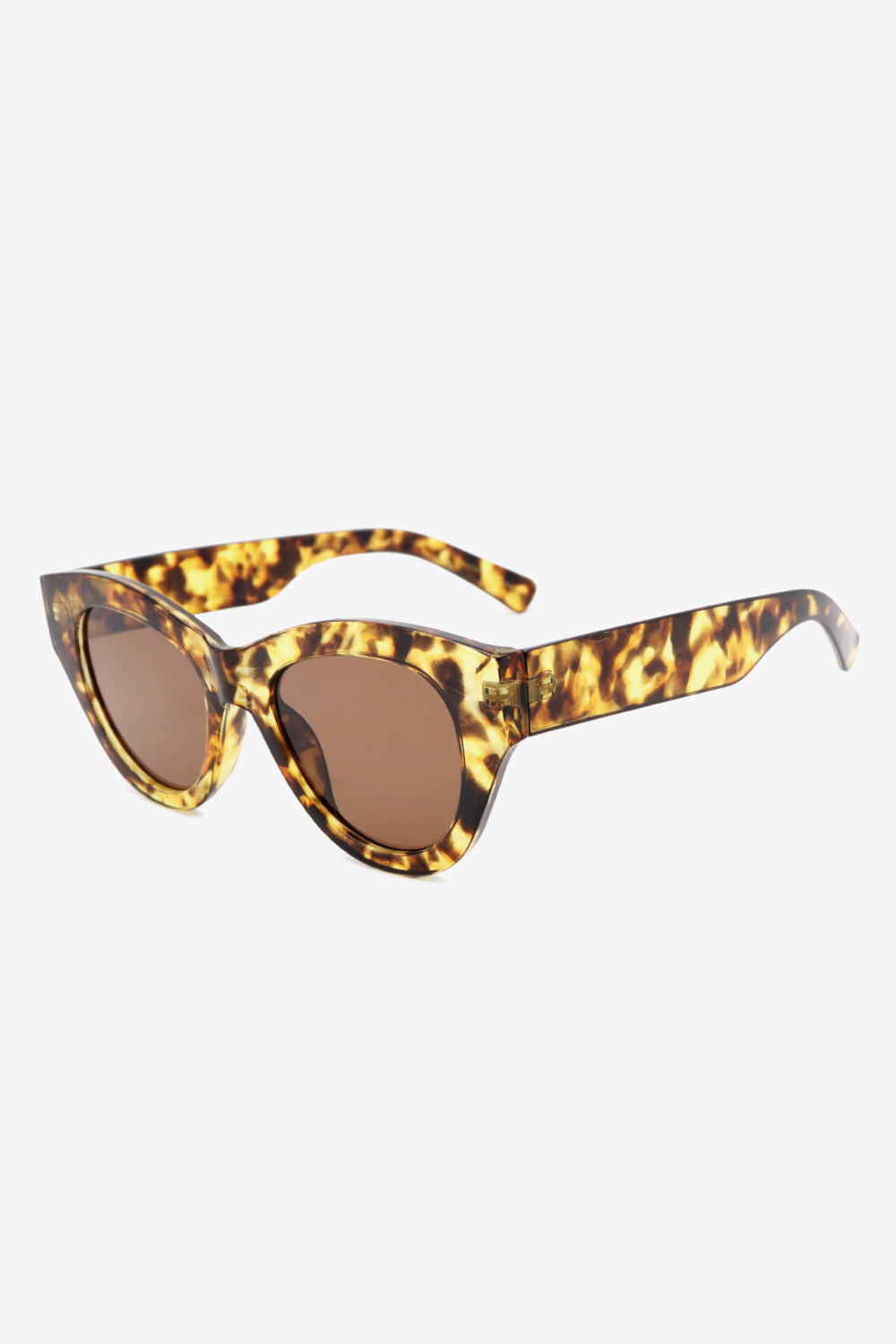 tortoiseshell polycarbonate wayfarer sunglasses