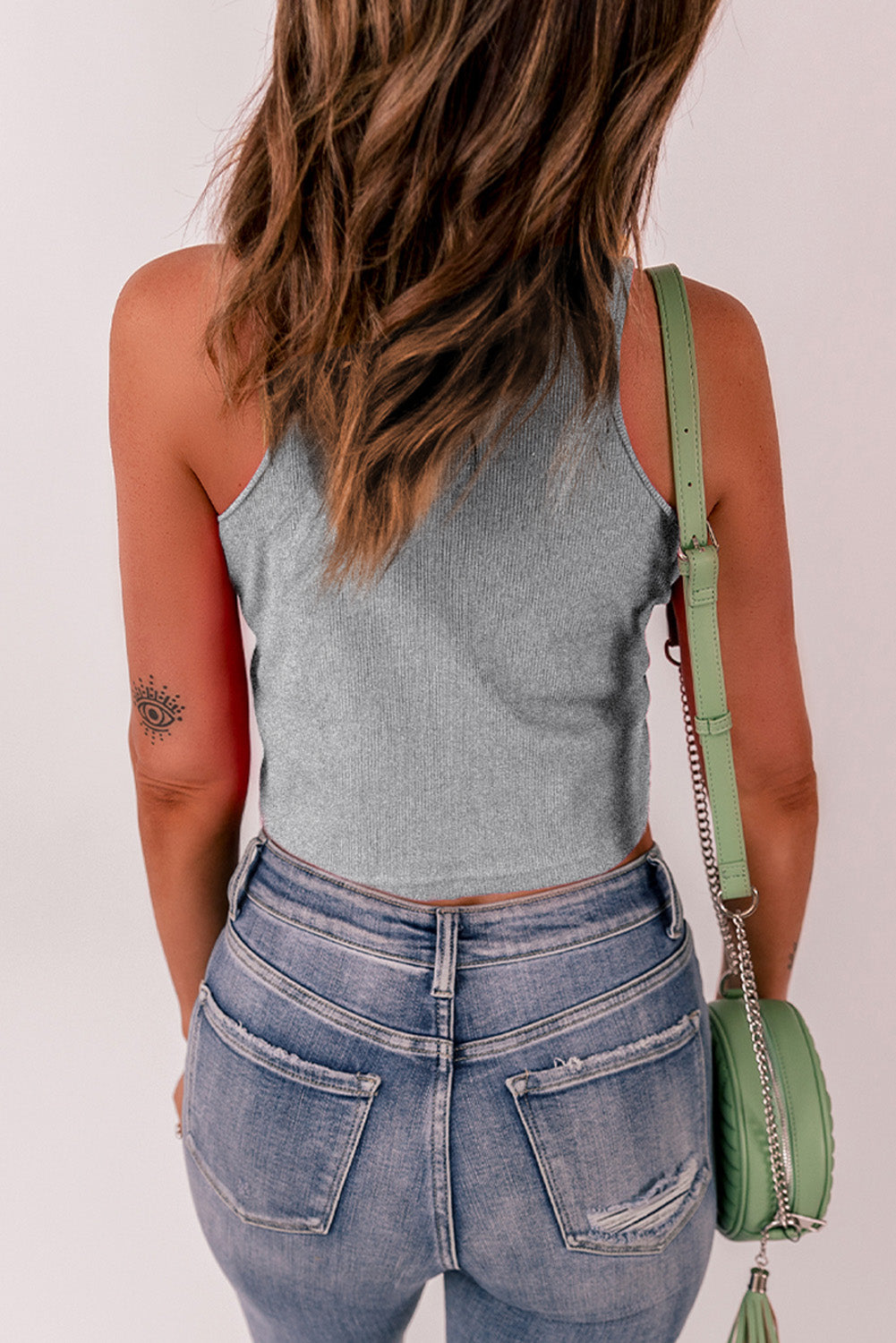 round neck tank top