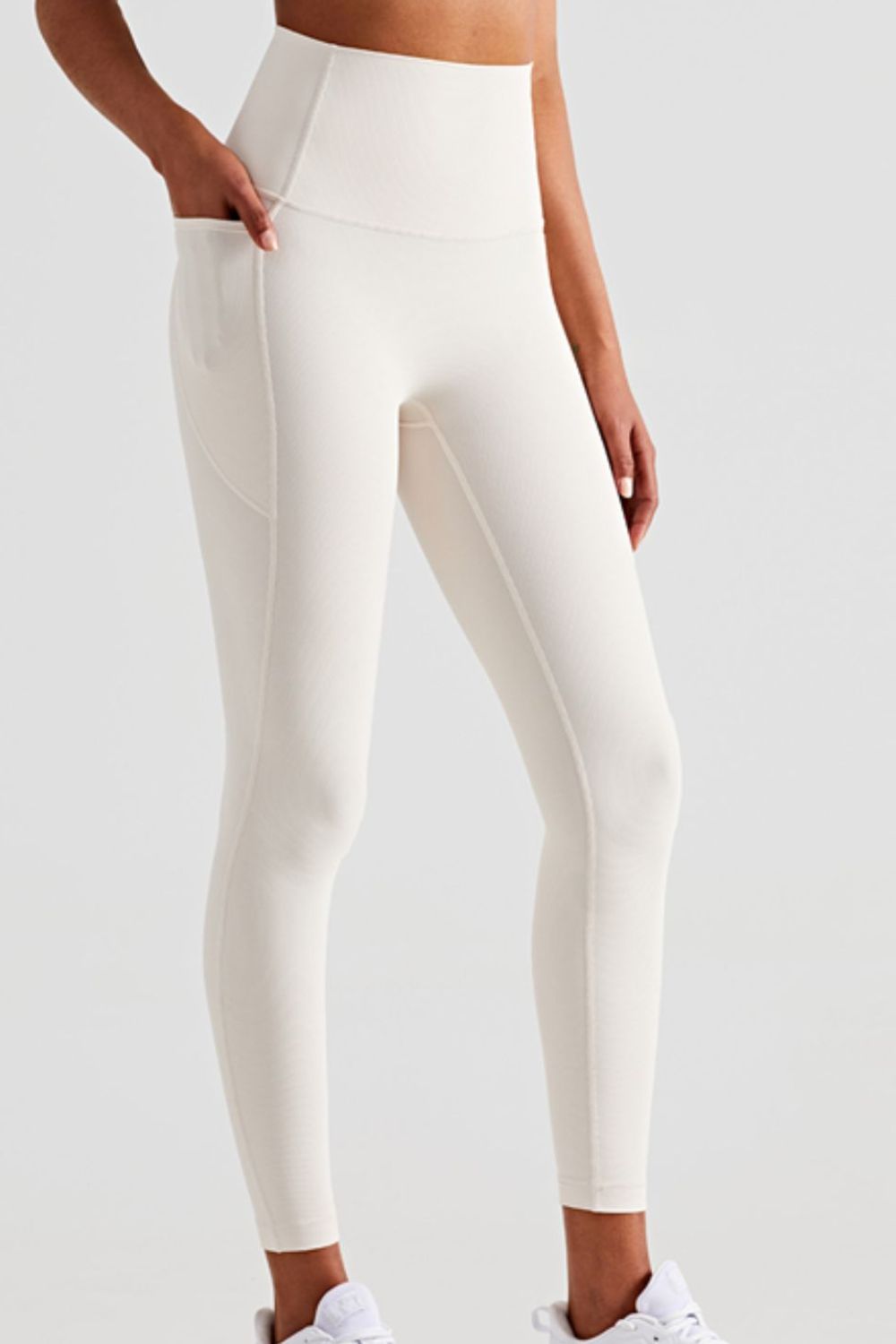 soft and breathable high-waisted yoga leggings