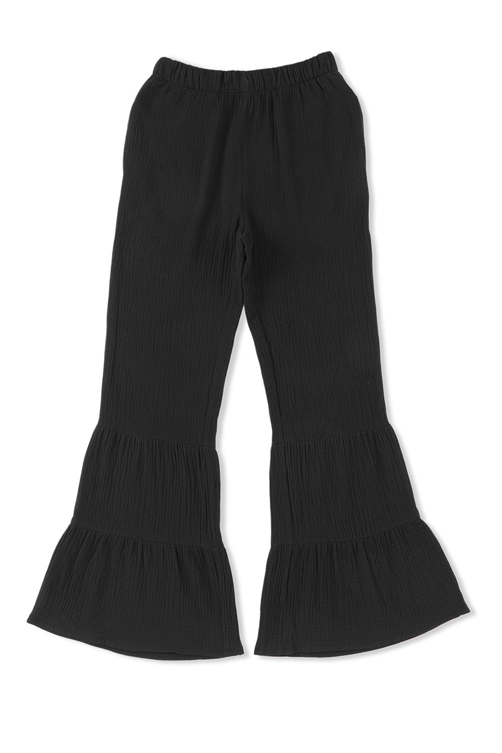 long flare pants with pocket