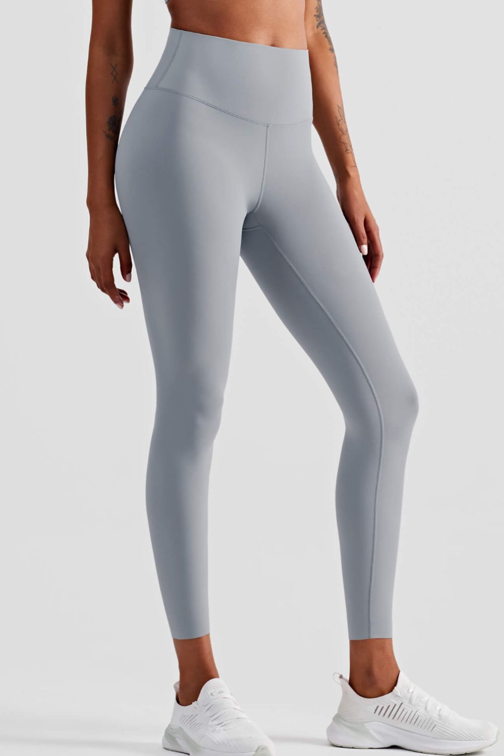 ankle-length high-rise yoga leggings