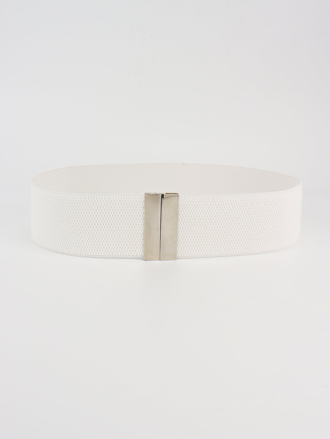 alloy buckle elastic belt