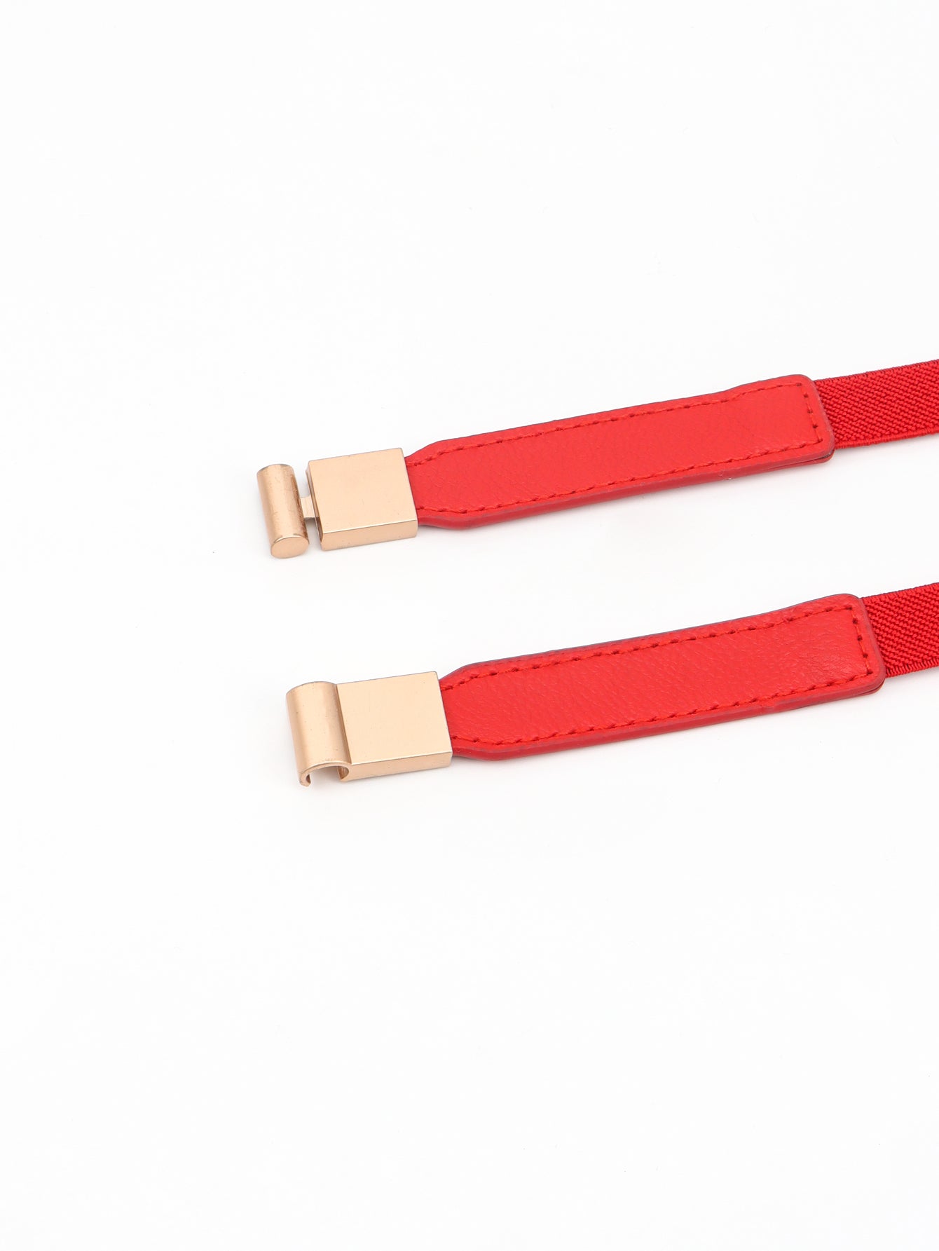 pu elastic skinny belt