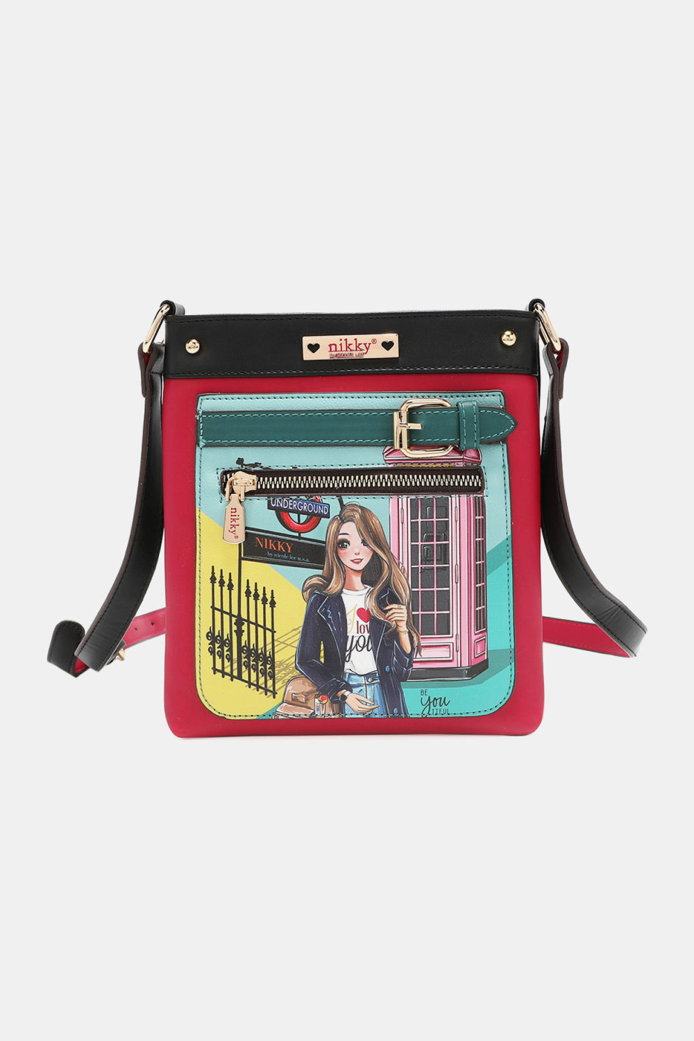 nicole lee usa nikky crossbody bag