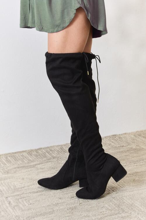 east lion corp over the knee boots