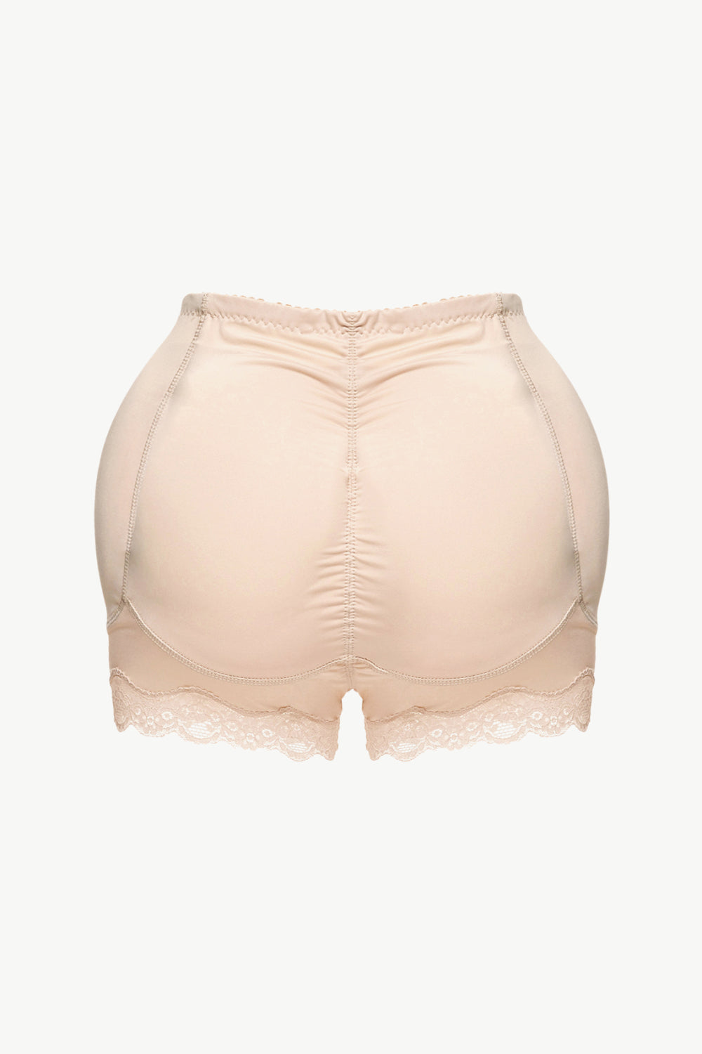 full size lace trim shaping shorts