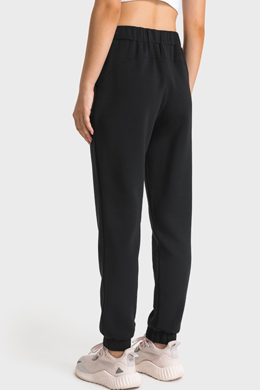 pull-on joggers with side pockets