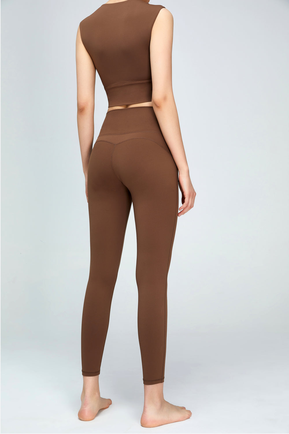 v-waist sports leggings