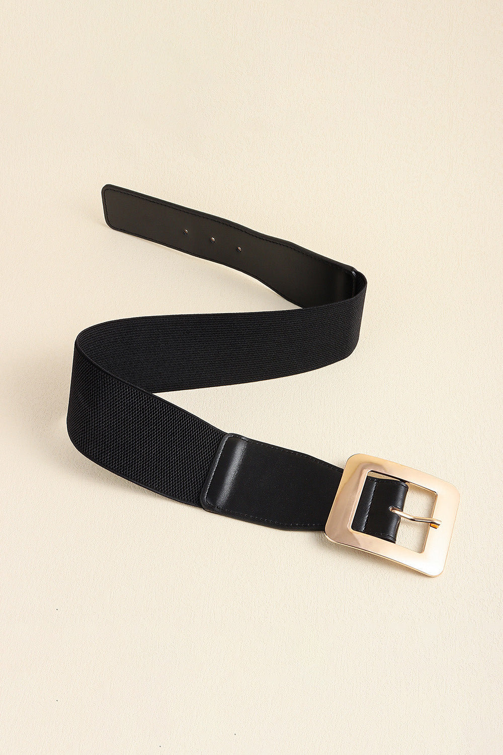 alloy buckle pu leather belt