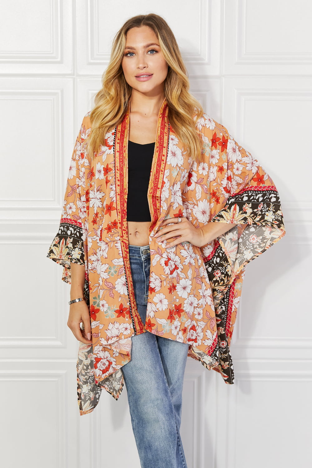 justin taylor peachy keen cover-up  kimono