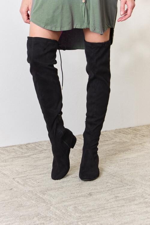 east lion corp over the knee boots