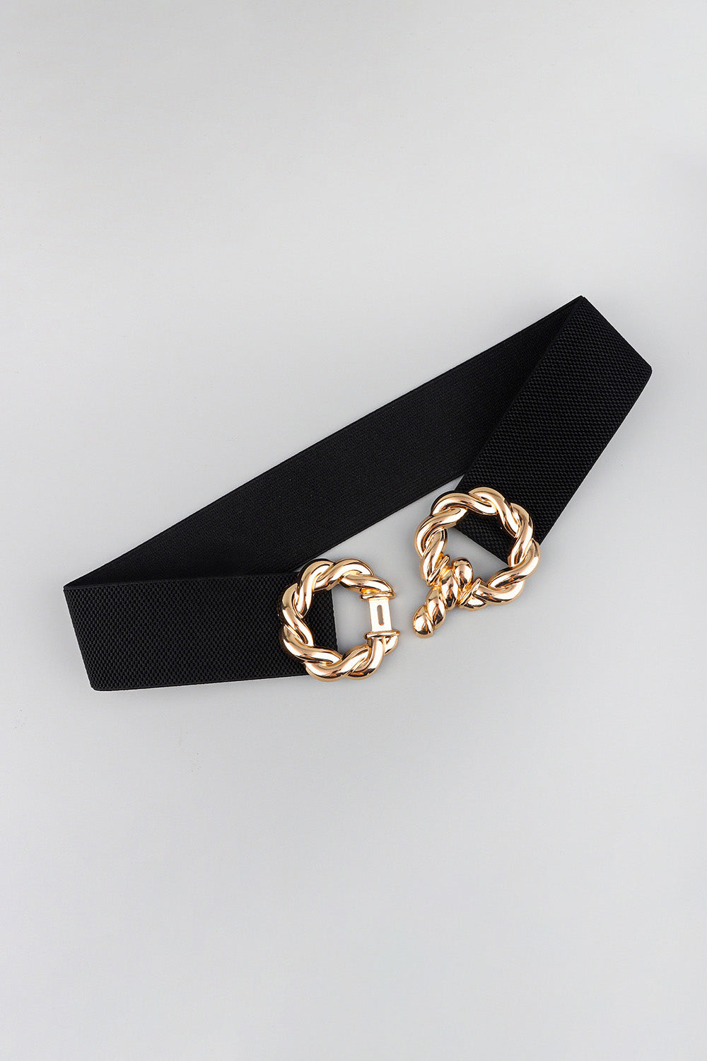 zinc alloy buckle elastic belt