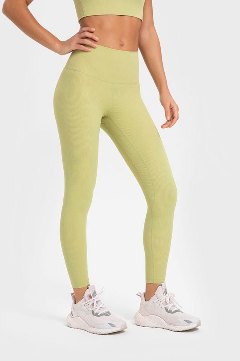highly stretchy wide waistband yoga leggings