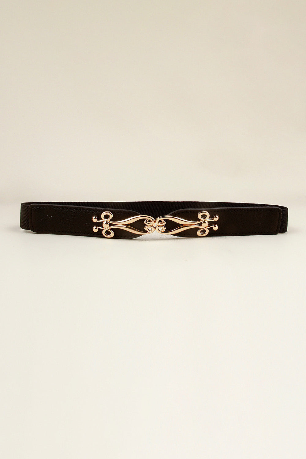 alloy buckle elastic belt