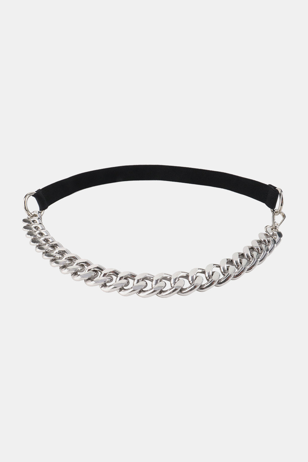 half alloy chain elastic belt