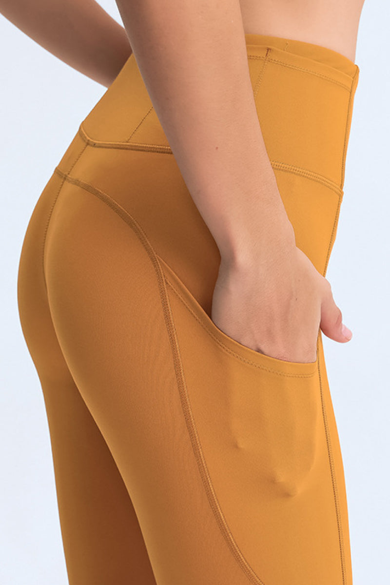 thigh pocket active leggings