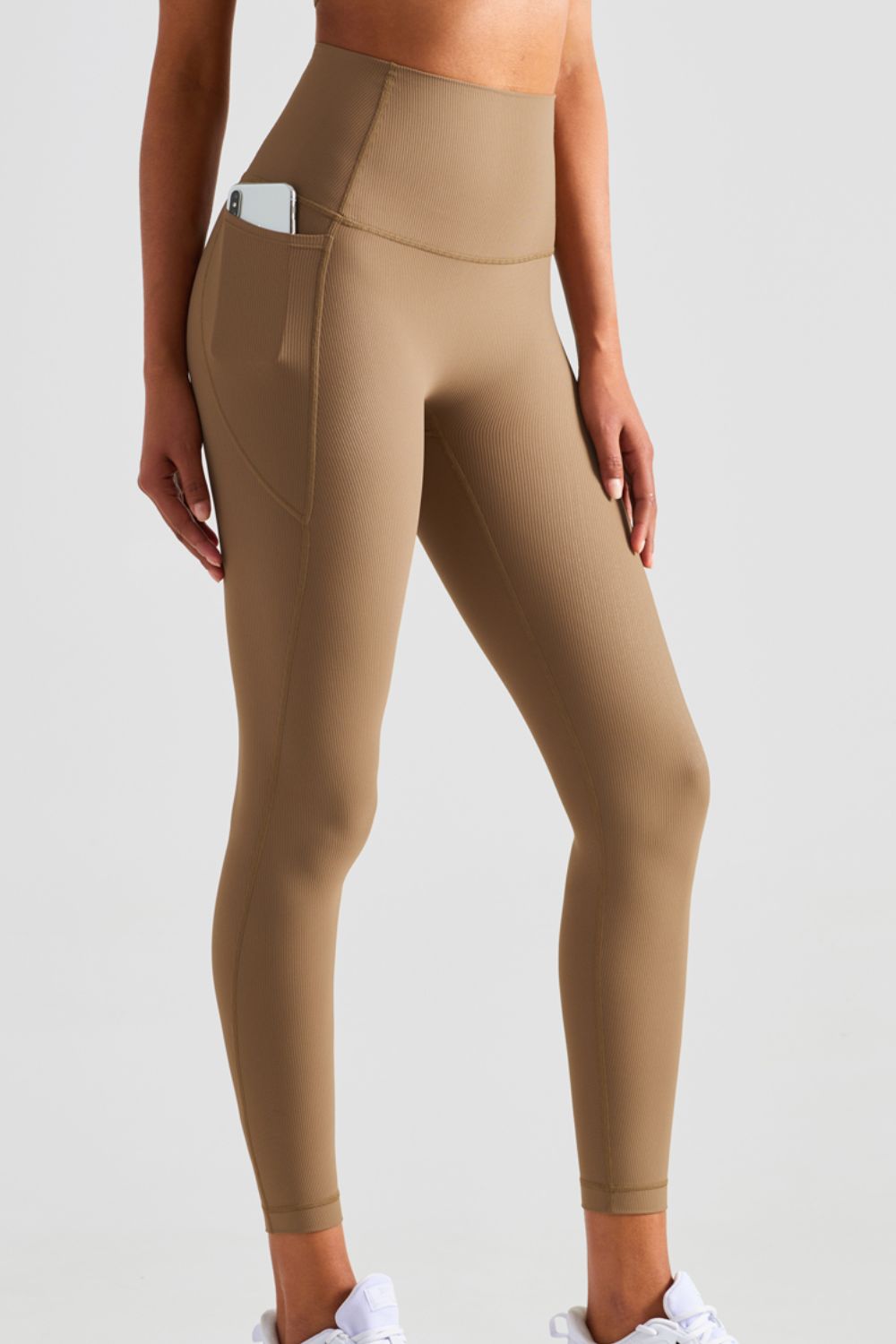 soft and breathable high-waisted yoga leggings