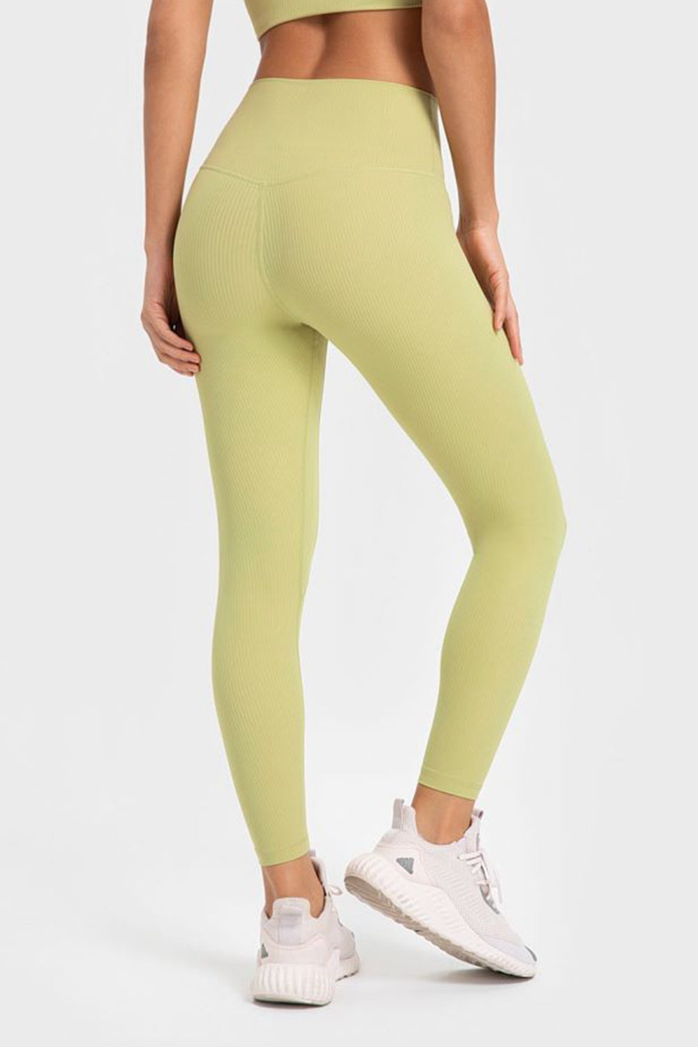 highly stretchy wide waistband yoga leggings