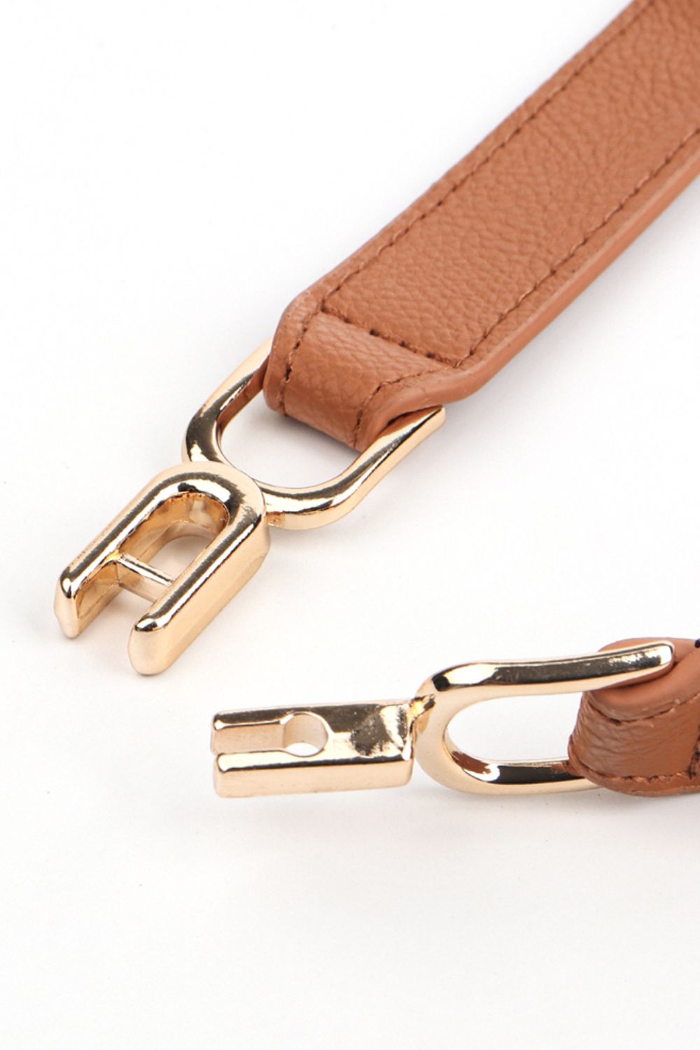 alloy buckle elastic belt